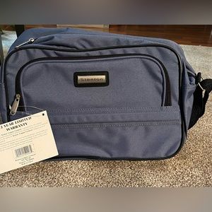 Brand new travel carryon bag by Stanton. Blueish grey.
